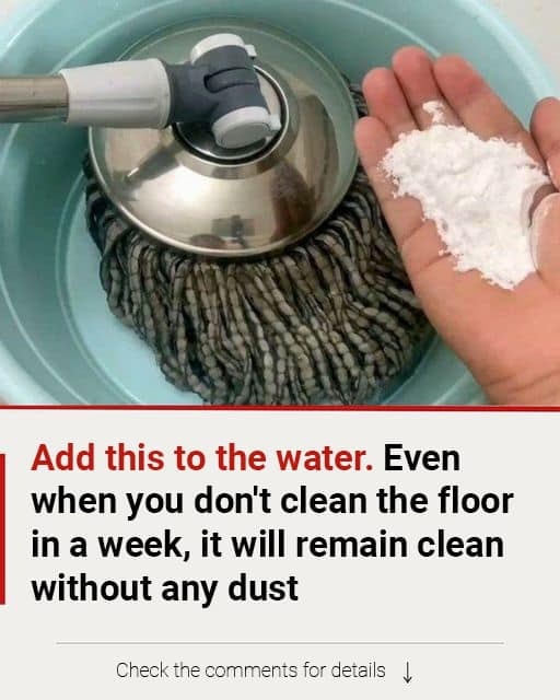 Heavy duty floor cleaner recipe: ONLY use this and it leaves floor spotless…