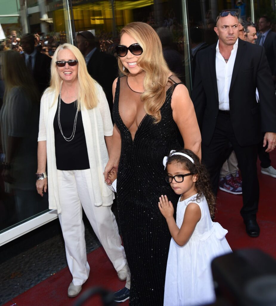 Patricia Hickey, Mariah Carey and Monroe Cannon (Photo by Michael Buckner/Variety/Penske Media via Getty Images)