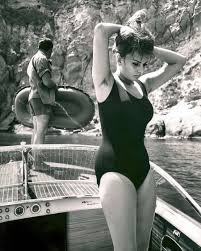 Actress Sophia Loren in Naples, Italy, 1961